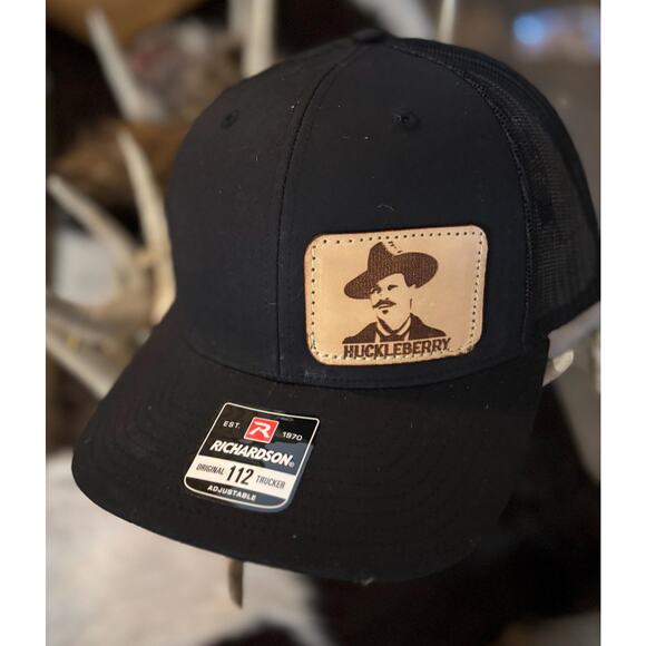 Richardson 112 Snapback Truck Cap with leather Patch - Picture 6 of 7